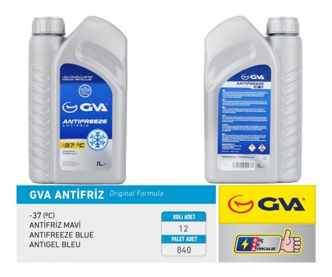 ANTİFRİZ 1 LT -37 C MAVİ  ADET FİYAT