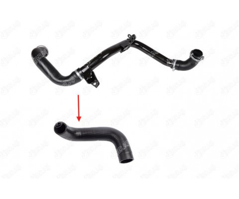 TURBO INTERCOLL HORTUMU METAL BORU HARIC FOCUS II 04 11 C MAX 1.6TDCI 90PS-110PS VOLVO C30 06 12 S40 II 06 12 V50 05 12 1.6D D4164T KUCUK HORTUM