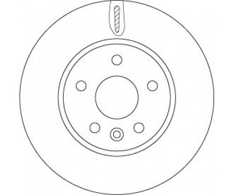 ÖN FREN AYNASI ASTRA K 15 15 İNÇ / 5 DELİK 276x26x5DL HAVALI