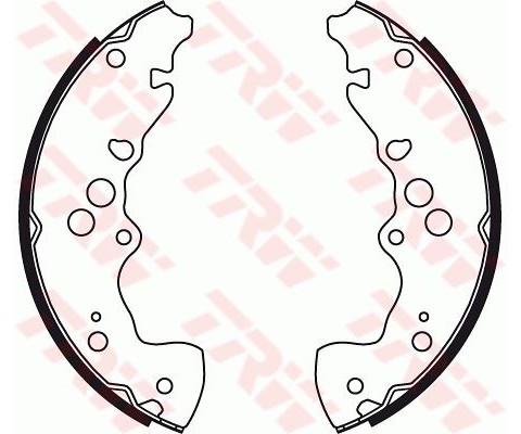 ARKA PABUÇ BALATA GRAND VITARA 2.7 01-7.03 GRAND VITARA JT 2.0HDİ 01-05 254x57