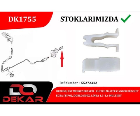 DEBRİYAJ ÜST MERKEZ BRAKETİ EGEA-DOBLO-500X-LİNEA 1.3-1.6 MULTİJET