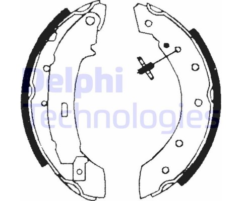 ARKA PABUÇ BALATA CLIO-LOGAN-TWİNGO-P106-P206-P306