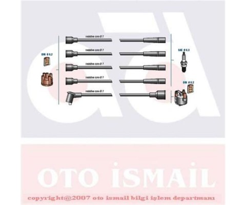 BUJİ KABLO TK TAUNUS 1.6-2.0 82-90 -SIERRA 1.6-2.0 82-90