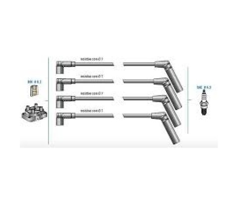 BUJİ BOBİN KABLOSU UNO 70 SX 1.4 94-00 KARBÜRATÖRLÜ MOTOR