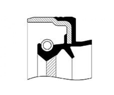 DEFRANSİYEL SOL ÇIKIŞ KEÇESİ FIORINO 1.3 MTJ 16V 29.8x50x10x13.5