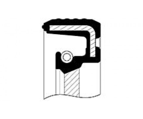 ÖN ŞANZIMAN KEÇESİ 24x38x6 GOLF-BORA-PASSAT-JETTA 1.4 FSI 16V -1.4 TSI1.6 -1.2 12V