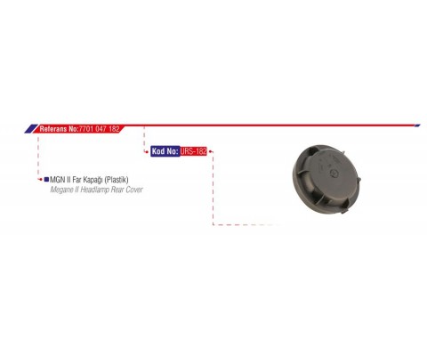 FAR KAPAĞI PLASTİK MGN II