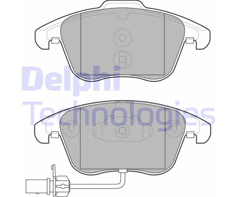 ÖN BALATA AUDI A4 - A5 09 GDB1814