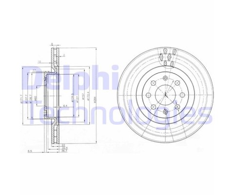 ÖN FREN AYNASI CORSA D 07 CORSA E 14 ADAM 13 PUNTO EVO-GRANDE PUNTO 05 284x22x6DLxHAVALI 15 İNÇ 55702646