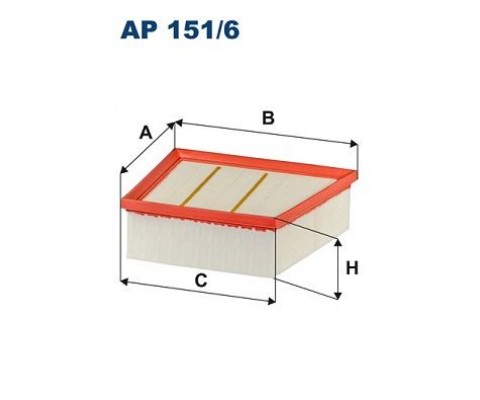 HAVA FİLTRESİ FIESTA VII-FIESTA MK VIII-ECOSPORT-1.0-1.1-1.5TDCI-1.6ST-05/17-
