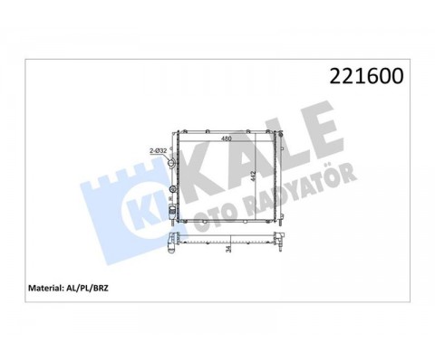RADYATÖR AL/PL/BRZ J9-J10