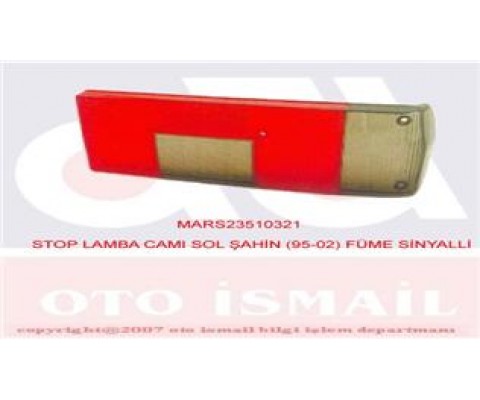 STOP LAMBA CAMI SOL ŞAHİN 95-02 FÜME SİNYALLİ