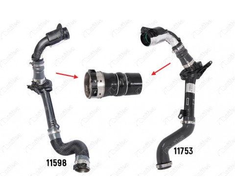 TURBO HORTUMU KÜÇÜK PLASTİK PARÇA HARİÇ MEGANE III-FLUENCE 1.5 DCI 11