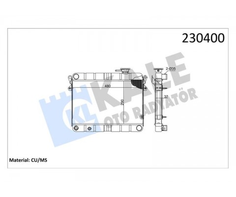 RADYATÖR M131 EM-YM 470x292x34 3 SIRA SUPER PS FANLI SİSTEM