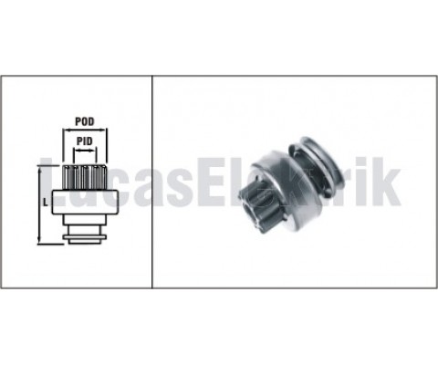 MARŞ DİŞLİSİ PARTNER-BERLINGO-P206-P308-P307-C4-P2008-P3008-P5008 2.0 HDI R9-R19 MGN-LGN-CLIO 1006209812