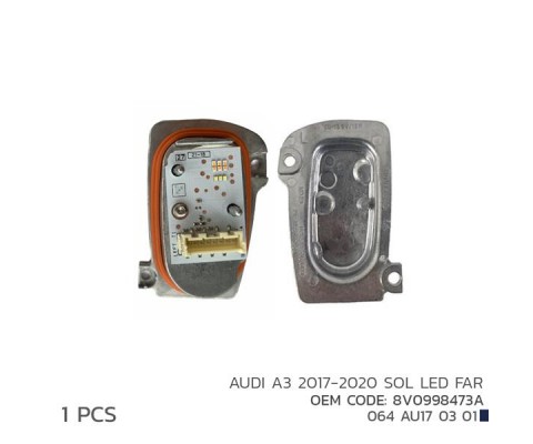 AUDI A3 2017-2020 SOL LED FAR MODÜL 8V0998473A