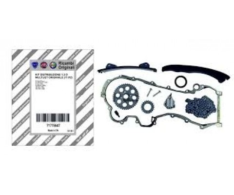 EKSANTRİK ZİNCİR SETİ YAĞ POMPA CONTALI ASTRA H-CORSA C-D-COMBO-C-D-ASTRA J-MERIVA-ALBEA-DOBLO EGEA-PUNTO-500- 1.3 JTD-1.3 CDTI E5-E6 GERGİ KİTİ DELİKLİ ZİNCİR