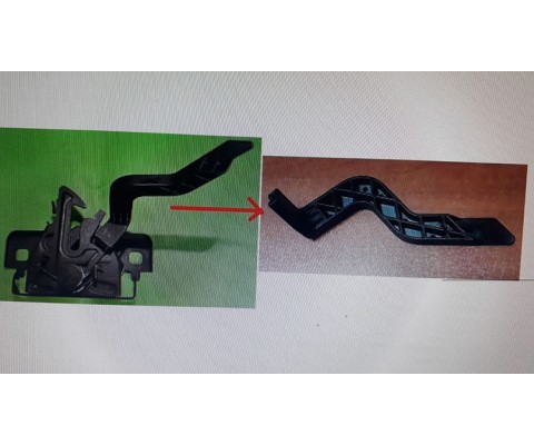 MOTOR KAPUT KİLİT UÇ PLASTİĞİ CLIO CYMBOL II-SANDERO