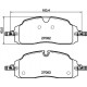 417/1-200 ON FREN BALATASI YENI TRANSIT CUSTOM-VW CARAVELLE-TRANSPORTER 23>
