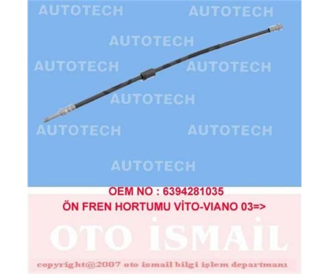 FREN HORTUMU ON MERCEDES VITO W639 03>