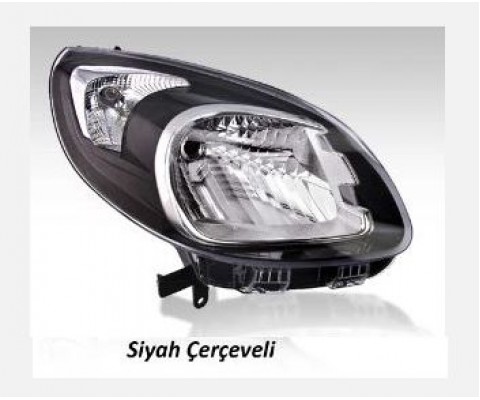 FAR SİYAH ÇERÇEVELİ MANUEL SAĞ RENAULT KANGOO 13 >