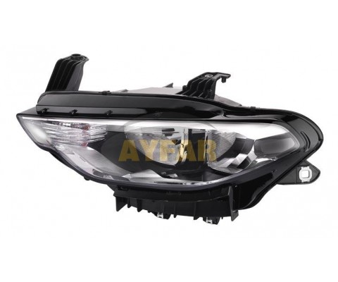 FAR MOTORLU SİYAH ÇERÇEVELİ SOL FIAT EGEA 15 >