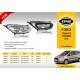 FAR SOL SİYAH ÇERÇEVELİ FORD TRANSIT COURIER 18 >