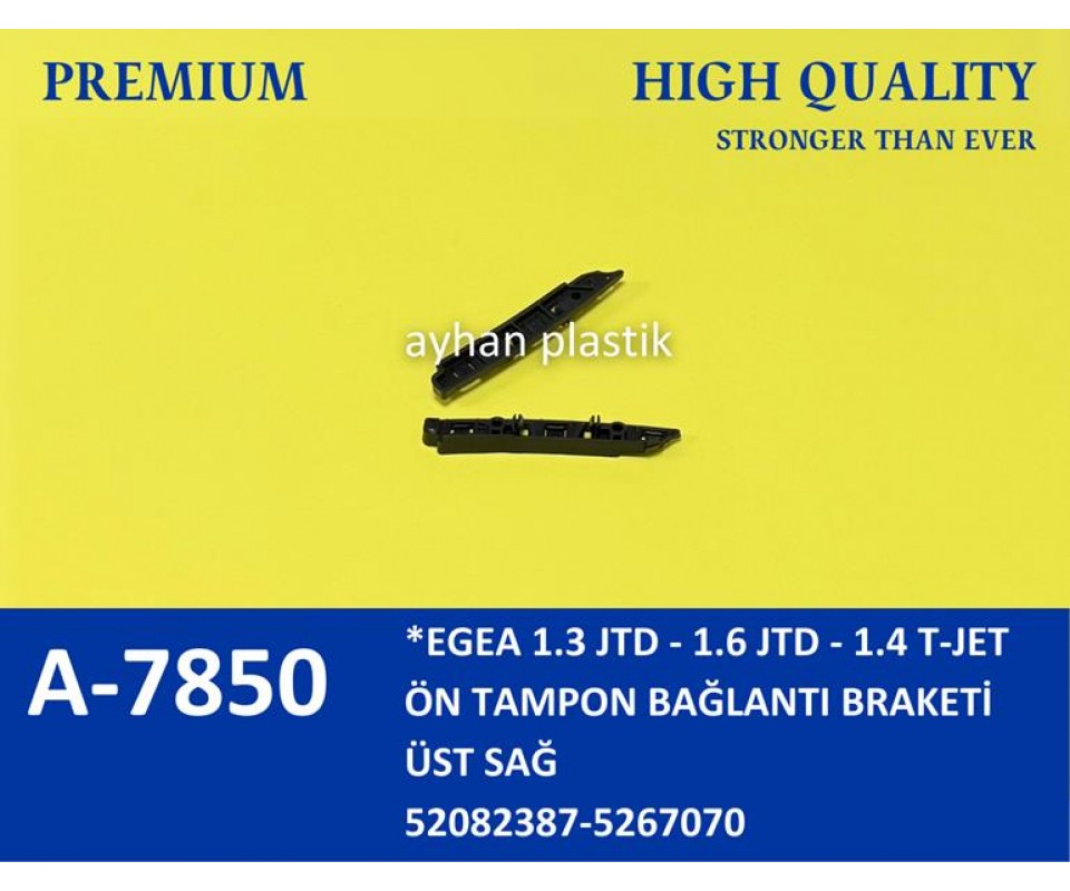 ÖN TAMPON BAĞLANTI AYAĞI SAĞ ÜST FIAT EGEA 1.3 JTD-1.6 JTD- 1.4 T-JET