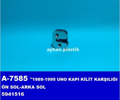 KAPI KİLİT KARŞILIĞI ÖN SOL-ARKA SOL UNO 1989-1995
