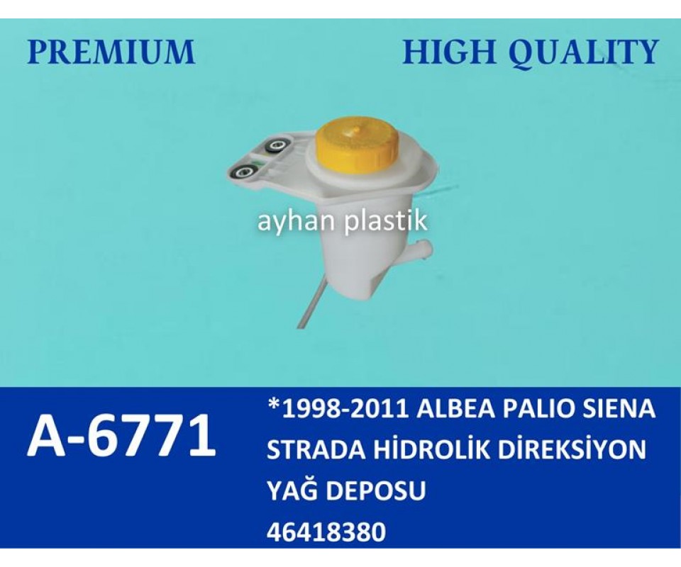 HİDROLİK DİREKSİYON YAĞ DEPOSU KAPAKLI PALIO-STRADA-SIENA-ALBEA-DOBLO-FIORINO 1.3 MTJ