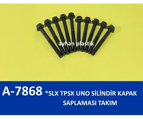 SİLİNDİR KAPAK SAPLAMASI TAKIM SLX TPSX UNO