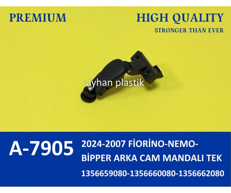 ARKA CAM MANDALI TEK FIAT FİORİNO 07>24 PSA NEMO-BİPPER