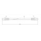 ARKA FREN HORTUMU P206 1.1 . 1.4. 1.6 . DIESEL 98>