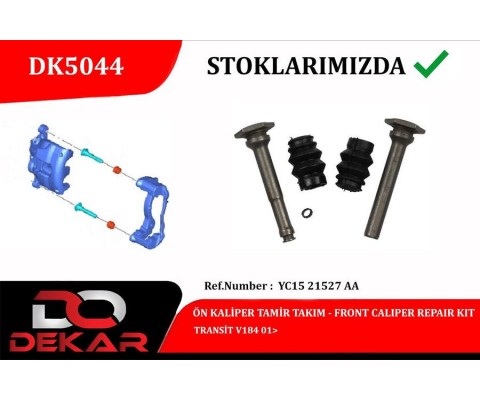 ÖN KALİPER TAMİR TAKIM TRANSİT V184 01>