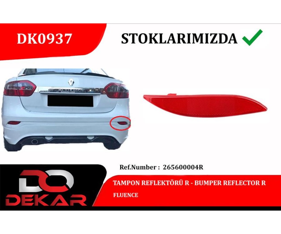 TAMPON REFLEKTÖRÜ R FLUENCE