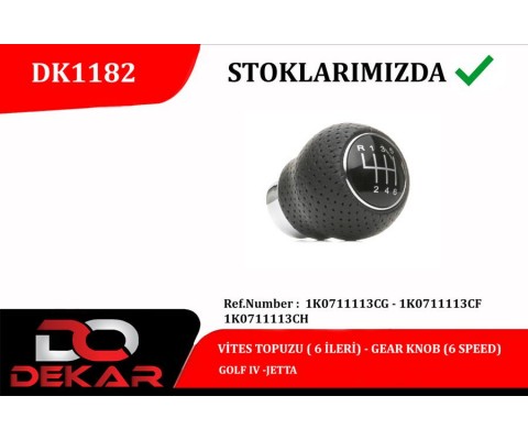 VİTES TOPUZU 6 İLERİ GOLF IV -JETTA