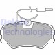 ÖN FREN BALATASI P306 2.0 S16 1993-97 -P405 1.6I 1.8I 2.0I 1.9 SRI-2.0 MI16 CITROEN ZX 2.0 FİŞLİ