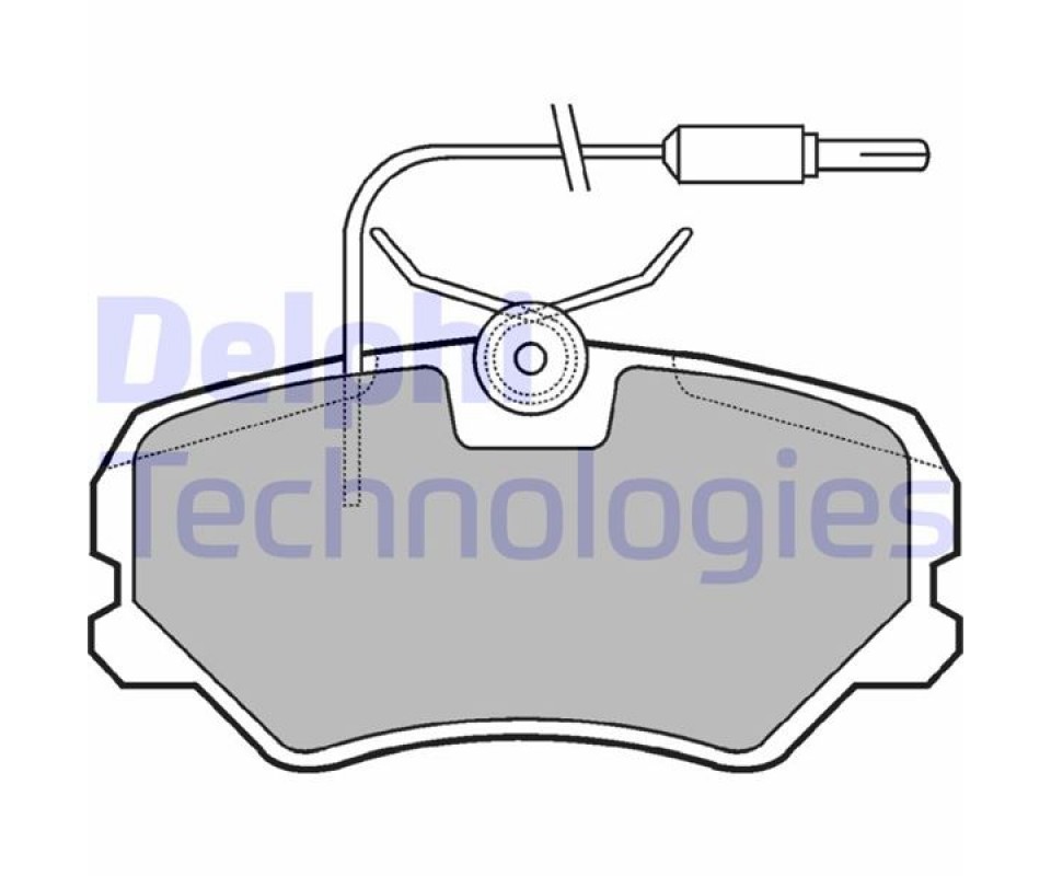 ÖN FREN BALATASI P306 2.0 S16 1993-97 -P405 1.6I 1.8I 2.0I 1.9 SRI-2.0 MI16 CITROEN ZX 2.0 FİŞLİ