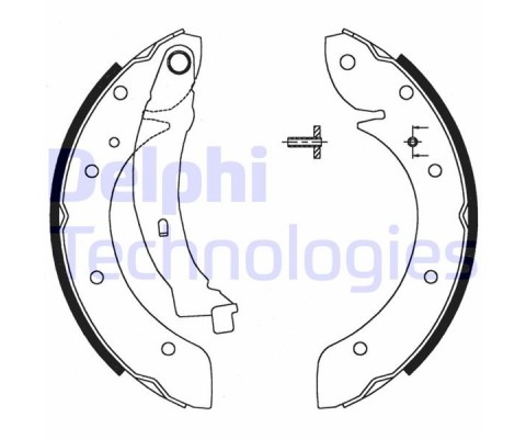 ARKA FREN BALATASI PABUÇ PEUGEOT PARTNER 96>15 P405 87>97 CITROEN BERLINGO 96>15 XSARA 99>11 228x 42