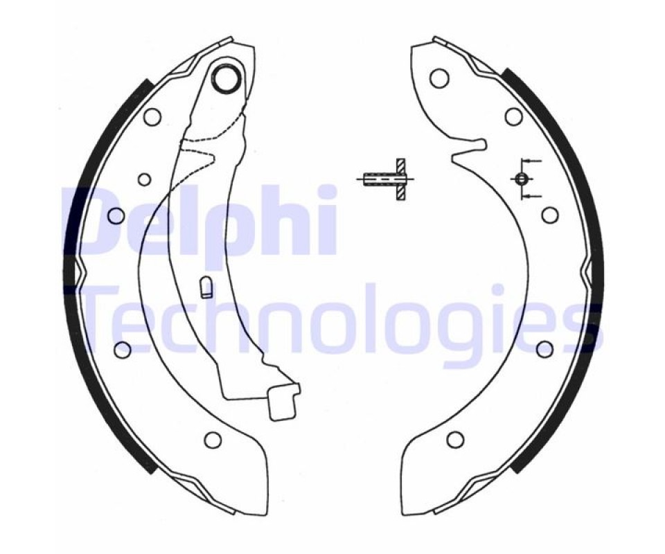 ARKA FREN BALATASI PABUÇ PEUGEOT PARTNER 96>15 P405 87>97 CITROEN BERLINGO 96>15 XSARA 99>11 228x 42