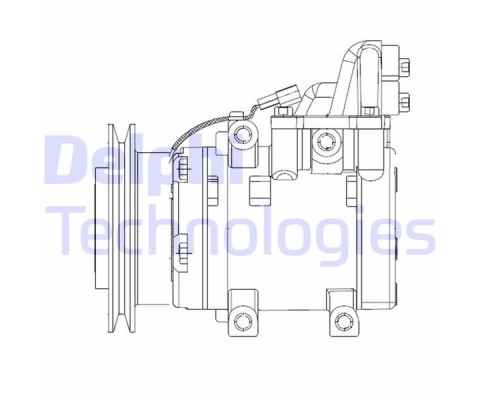 KLİMA KOMPRESÖRÜ FORD RANGER 98> 2.5D-2.5-3.0 TDCI