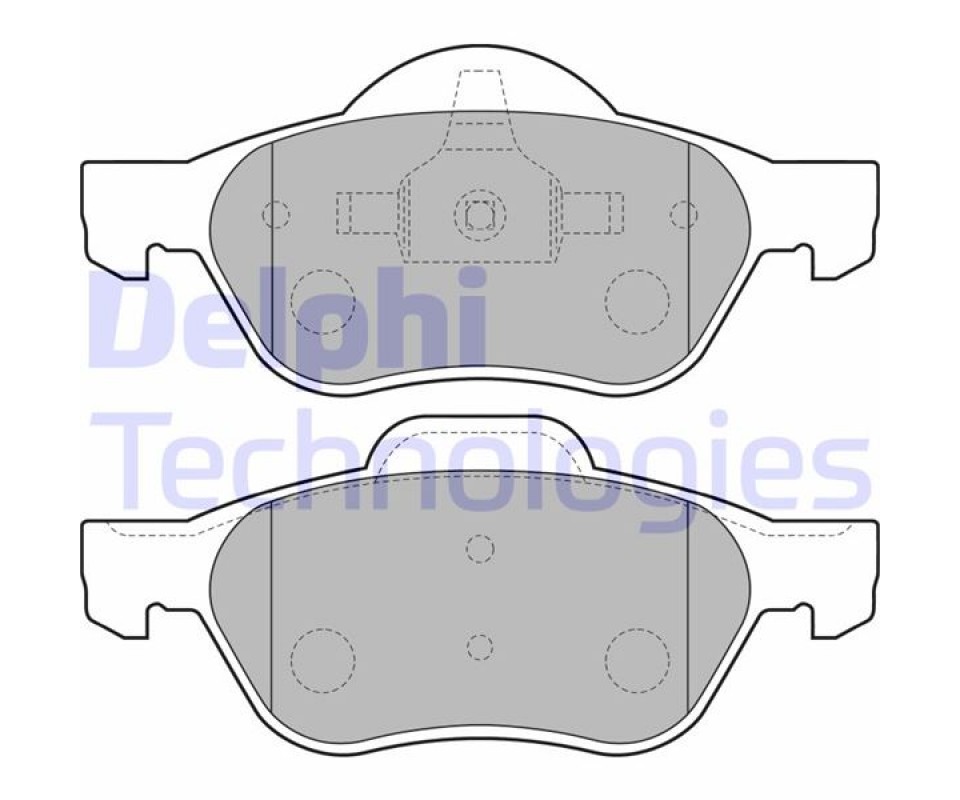 ÖN FREN BALATASI RENAULT LAGUNA II 01>05 LAGUNA III 07>15 MEGANE II 02>