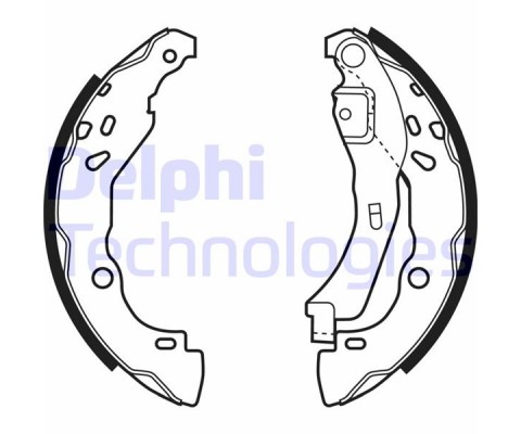 ARKA FREN PABUÇ BALATASI RENAULT CLIO II 98> CLIO IV 12> CLIO SYMBOL 02> SYMBOL III 13> DACIA SANDERO 08> LOGAN 06> SANDERO II 12> LOGAN II 12>