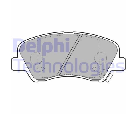 ÖN FREN BALATA HYUNDAI ACCENT BLUE 1.4L 1.6L benzinli 10-> 1.6L CRDi dizel 10-> / ELANTRA 1.6L D4FB G4FG 6 vites 16-> / KIA RIO 1.4L D4FC 11->