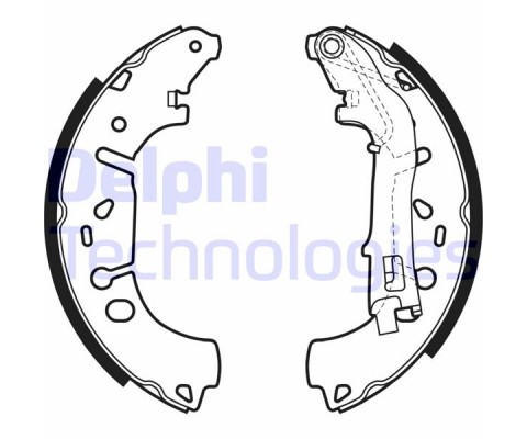ARKA PABUÇ BALATA FIAT FIORINO 09> GRANDE PUNTO 05>13 LİNEA 07> PUNTO EVO 09>12 PUNTO 12> CITRO N NEMO 09> PEUGEOT BIPPER 08> OPEL CORSA D 09>14 CORSA E 14> ADAM 12> 228x42