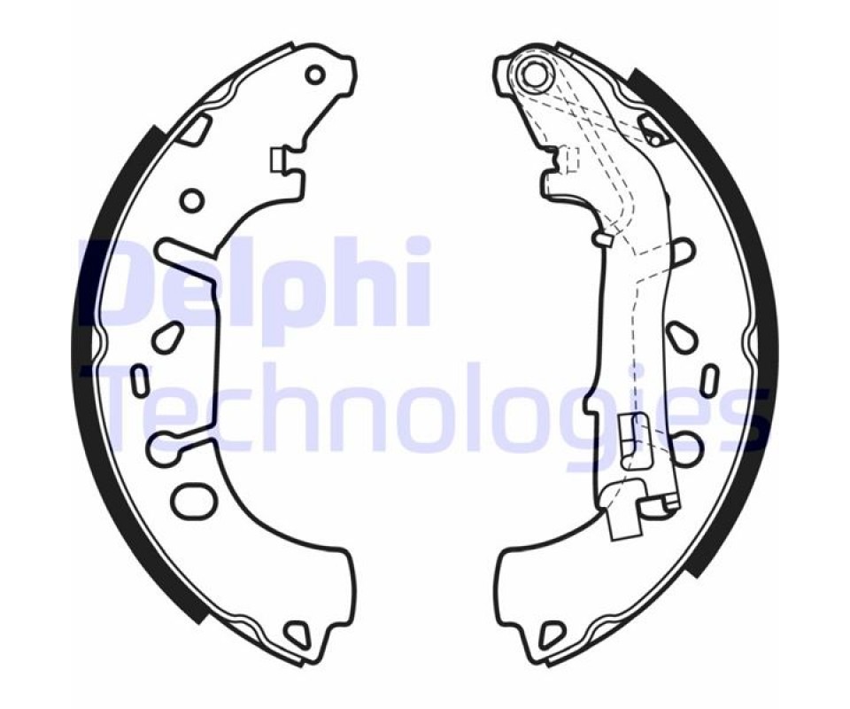 ARKA PABUÇ BALATA FIAT FIORINO 09> GRANDE PUNTO 05>13 LİNEA 07> PUNTO EVO 09>12 PUNTO 12> CITRO N NEMO 09> PEUGEOT BIPPER 08> OPEL CORSA D 09>14 CORSA E 14> ADAM 12> 228x42