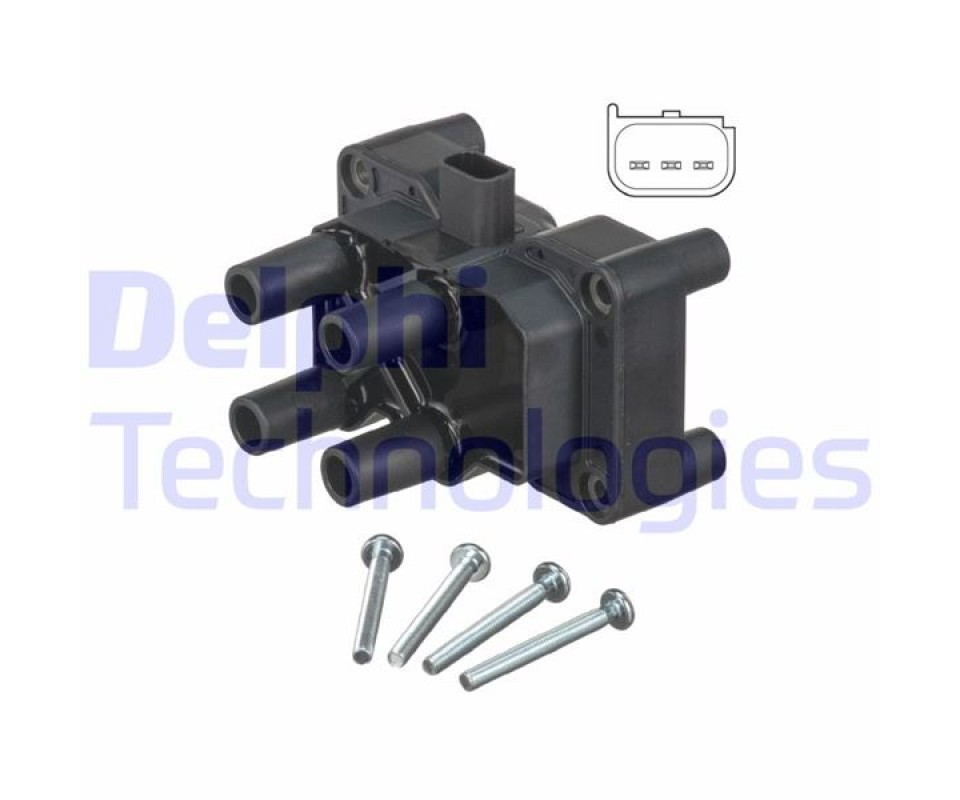 ATESLEME BOBINI FIESTA V-VI 01>11 FUSION 01>12 1.25-1.3-1.4-1.6TI FOCUS II C MAX 1.4-1.6TI VOLVO C30 06>12 S40 II 05>12 V50 05>12 1.6 BAGLANTI CIVATLARI ILE BERABER