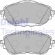 ÖN FREN BALATA TOYOTA AURIS COROLLA 1.33L 1.6L 1NR-FE 1ZR-FAE NRE180 ZRE181 ZRE185 12-> / 1.4L 1ND-FTV NDE180 12->