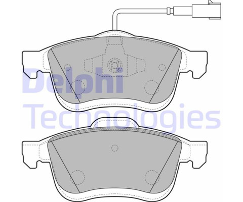 ÖN BALATA FIAT DOBLO III 10> OPEL COMBO 12> 1.3D MTJ 1.4 1.6D MTJ 2.0D MTJ TEK FİŞLİ