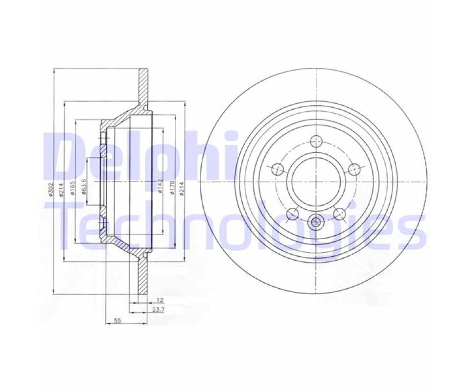 ARKA FREN DISK AYNASI VOLVO V70 III 07> D4 13> S80 II 2.0 3.2 /2.0TDI 08> XC70 06>